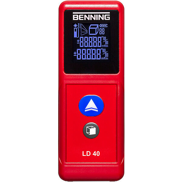 BENNING Laser-Entfernungsmessgerät 40m Reichweite LD 40